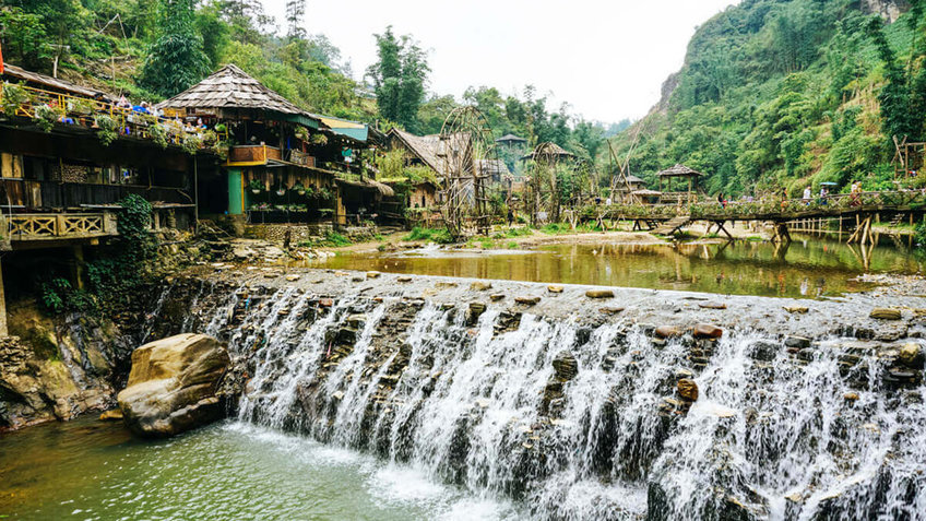 Tour du lịch Sapa 3N2Đ: Cát Cát - Hàm Rồng - Fansipan